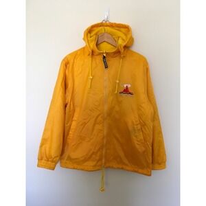 South Bay Sportswear Reversible Nylon & Fleece Jacket Mens S San Francisco & USA